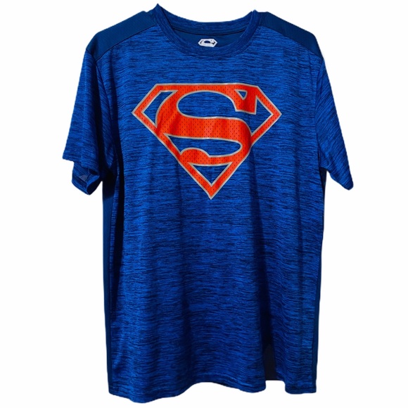 DC Comics Other - Men’s Superman Jersey Tee (Blue)